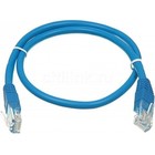 Патч-корд cat5E molded 0.5м синий RJ-45 (m)-RJ-45 (m) - фото 51658161