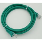 Патч-корд cat5E molded 2м зеленый RJ-45 (m)-RJ-45 (m) - фото 51658173