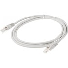 Патч-корд UTP cat5E molded 1.5м серый RJ-45 (m)-RJ-45 (m) - фото 51658195