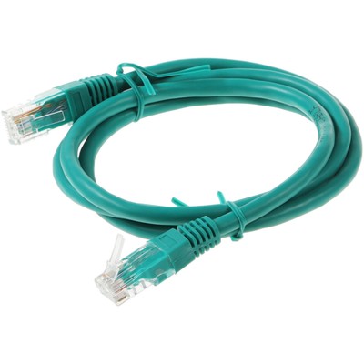 Патч-корд Premier PP6U-1M/G 10000Гбит/с UTP 4 пары cat6 CCA molded 1м зеленый RJ-45 (m)-RJ-   107751