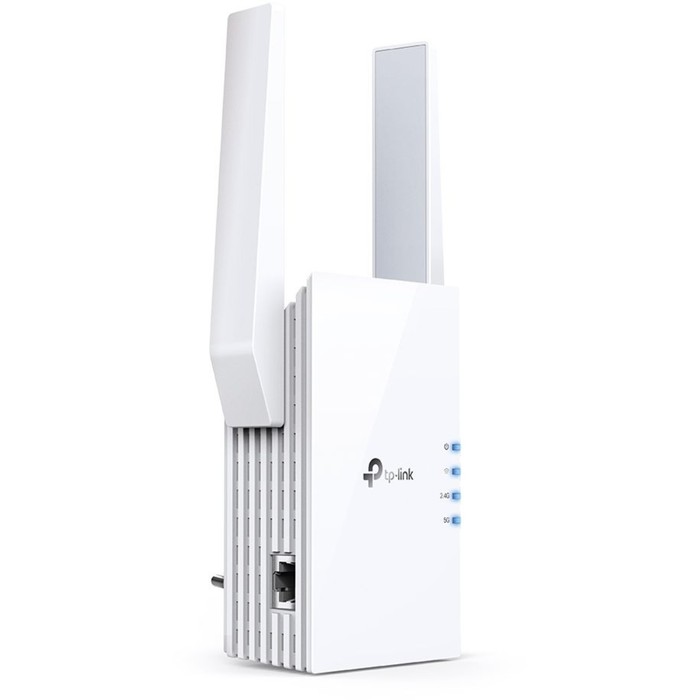 Повторитель беспроводного сигнала TP-Link RE605X AX1800 10/100/1000BASE-TX белый - фото 51658274