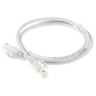 Патч-корд ITK PC01-C5EU-1M-G UTP RJ-45 вил.-вилка RJ-45 кат.5E 1м серый ПВХ (уп.:1шт) - фото 51658342