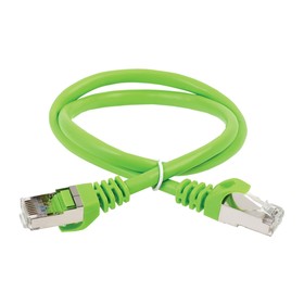 Патч-корд ITK PC02-C5EF-3M FTP RJ-45 вил.-вилка RJ-45 кат.5E 3м зеленый ПВХ (уп.:1шт)