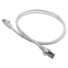 Патч-корд Lanmaster LAN-PC45/S5E-1.0-WH FTP RJ-45 вил.-вилка RJ-45 кат.5E 1м белый LSZH (уп   107752 - фото 51658350