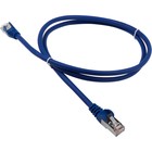 Патч-корд Lanmaster LAN-PC45/S5E-15-BL FTP RJ-45 вил.-вилка RJ-45 кат.5E 15м синий LSZH (уп   107752 - фото 51658354