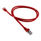 Патч-корд Lanmaster LAN-PC45/S5E-3.0-RD FTP RJ-45 вил.-вилка RJ-45 кат.5E 3м красный LSZH (   107752 - фото 51658356