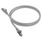 Патч-корд Lanmaster LAN-PC45/S6-3.0-GY FTP RJ-45 вил.-вилка RJ-45 кат.6 3м серый LSZH (уп.:   107752 - фото 51658362