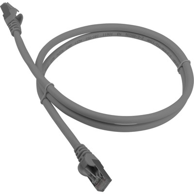 Патч-корд Lanmaster LAN-PC45/S6A-1.0-GY FTP RJ-45 вил.-вилка RJ-45 кат.6A 1м серый LSZH (уп   107752