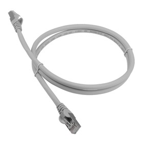 Патч-корд Lanmaster LAN-PC45/S6A-5.0-GY FTP RJ-45 вил.-вилка RJ-45 кат.6A 5м серый LSZH (уп   107752