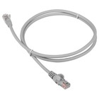 Патч-корд Lanmaster LAN-PC45/U5E-1.5-GY UTP RJ-45 вил.-вилка RJ-45 кат.5E 1.5м серый LSZH (   107752 - фото 51658381