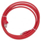 Патч-корд Lanmaster LAN-PC45/U5E-2.0-RD UTP RJ-45 вил.-вилка RJ-45 кат.5E 2м красный LSZH ( 107752 - фото 51658388 Патч-корд Lanmaster LAN-PC45/U5E-2.0-RD UTP RJ-45 вил.-вилка RJ-45 кат.5E 2м красный LSZH ( 107752 - фото 51658388