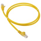 Патч-корд Lanmaster LAN-PC45/U5E-2.0-YL UTP RJ-45 вил.-вилка RJ-45 кат.5E 2м желтый LSZH (у   107752 - фото 51658390