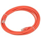 Патч-корд Lanmaster LAN-PC45/U5E-3.0-OR UTP RJ-45 вил.-вилка RJ-45 кат.5E 3м оранжевый LSZH   107752 - фото 51658393