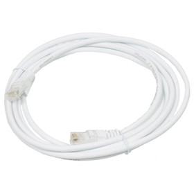 Патч-корд Lanmaster LAN-PC45/U5E-3.0-WH UTP RJ-45 вил.-вилка RJ-45 кат.5E 3м белый LSZH (уп   107752