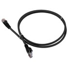 Патч-корд Lanmaster LAN-PC45/U5E-5.0-BK UTP RJ-45 вил.-вилка RJ-45 кат.5E 5м черный LSZH (у   107752 - фото 51658395