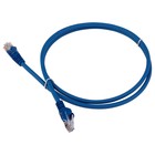 Патч-корд Lanmaster LAN-PC45/U5E-5.0-BL UTP RJ-45 вил.-вилка RJ-45 кат.5E 5м синий LSZH (уп   107752 - фото 51658396