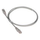 Патч-корд Lanmaster TWT-45-45-0.3-GY UTP RJ-45 вил.-вилка RJ-45 кат.5E 0.3м серый ПВХ (уп.:   107753 - фото 51658412