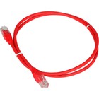 Патч-корд Lanmaster TWT-45-45-0.3-RD RJ-45 вил.-вилка RJ-45 кат.5E 0.3м красный ПВХ (уп.:1ш   107753 - фото 51658414