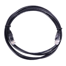 Патч-корд Lanmaster TWT-45-45-0.5-BK UTP RJ-45 вил.-вилка RJ-45 кат.5E 0.5м черный ПВХ (уп.   107753