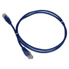 Патч-корд Lanmaster TWT-45-45-0.5-BL UTP RJ-45 вил.-вилка RJ-45 кат.5E 0.5м синий ПВХ (уп.:   107753 - фото 51658417