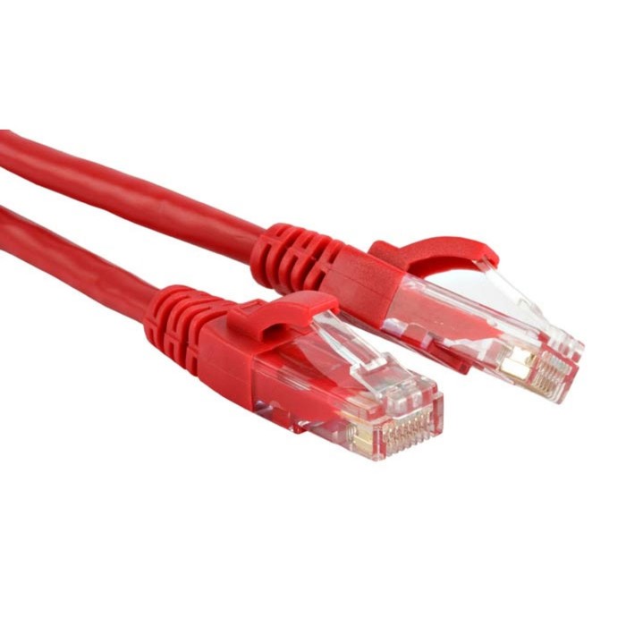 Патч-корд Lanmaster TWT-45-45-0.5-RD UTP RJ-45 вил.-вилка RJ-45 кат.5E 0.5м красный ПВХ (уп   107753 - фото 51658421