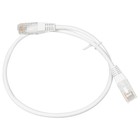 Патч-корд Lanmaster TWT-45-45-0.5-WH UTP RJ-45 вил.-вилка RJ-45 кат.5E 0.5м белый ПВХ (уп.:   107753 - фото 51658422