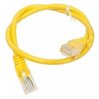 Патч-корд Lanmaster TWT-45-45-0.5-YL UTP RJ-45 вил.-вилка RJ-45 кат.5E 0.5м желтый ПВХ (уп.   107753 - фото 51658425