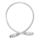 Патч-корд Lanmaster TWT-45-45-0.5/6-GY UTP RJ-45 вил.-вилка RJ-45 кат.6 0.5м серый ПВХ (уп.   107753 - фото 51658426