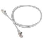 Патч-корд Lanmaster TWT-45-45-1.0/S6-GY FTP RJ-45 вил.-вилка RJ-45 кат.6 1м серый ПВХ (уп.:   107753 - фото 51658433