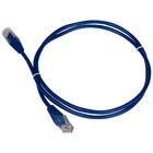 Патч-корд Lanmaster TWT-45-45-1.5-BL UTP RJ-45 вил.-вилка RJ-45 кат.5E 1.5м синий ПВХ (уп.:   107753 - фото 51658434