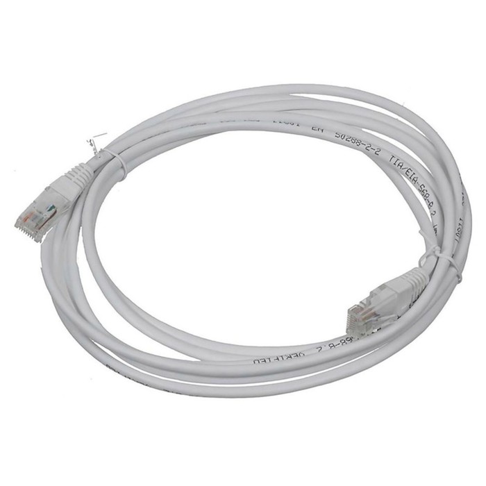 Патч-корд Lanmaster TWT-45-45-3.0/S-GY FTP RJ-45 вил.-вилка RJ-45 кат.5E 3м серый ПВХ (уп.:   107753 - Фото 1