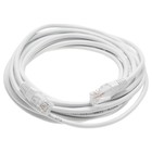 Патч-корд Lanmaster TWT-45-45-5.0-WH UTP RJ-45 вил.-вилка RJ-45 кат.5E 5м белый ПВХ (уп.:1ш   107753 - фото 51658458