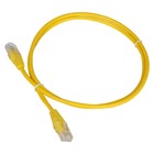 Патч-корд Lanmaster UTP TWT-45-45-5.0-YL RJ-45 вил.-вилка RJ-45 кат.5E 5м желтый ПВХ (уп.:1   107753 - фото 51658462