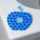 Мини-коврик для ванны «Яблоко», 8×8 см, цвет МИКС - Фото 3