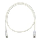 Патч-корд Panduit NK6PC3MY UTP RJ-45 вил.-вилка RJ-45 кат.5E 3м белый - фото 51658532