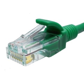 Патч-корд Suprlan 10-0157 UTP RJ-45 вил.-вилка RJ-45 кат.5E 1м зеленый LSZH 24AWG