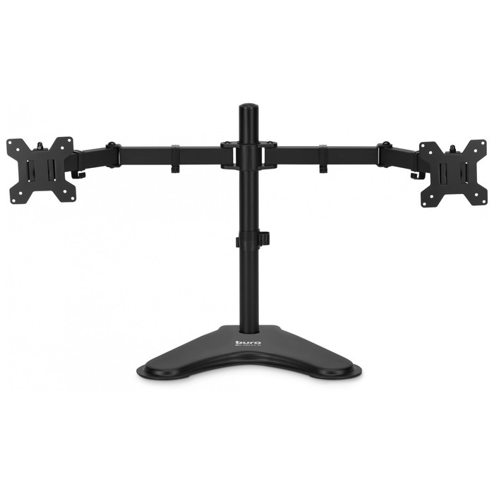 Кронштейн для мониторов ЖК Buro BU-M042-D черный 17"-32" макс.16кг настольный поворот и нак   107755 - Фото 1