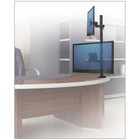 Кронштейн для мониторов ЖК Kromax OFFICE-5 серый 15"-32" макс.12кг настольный поворот и нак   107755 - Фото 5