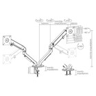 Кронштейн для мониторов Ultramounts UM735BL черный/серый 17"-27" макс.7кг крепление к столе 107755 - фото 51658701 Кронштейн для мониторов Ultramounts UM735BL черный/серый 17"-27" макс.7кг крепление к столе 107755 - фото 51658701