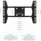 Кронштейн для телевизора Onkron CPRO2L-4 черный 32"-55" макс.154кг потолочный поворот и нак 107755 - фото 51658767 Кронштейн для телевизора Onkron CPRO2L-4 черный 32"-55" макс.154кг потолочный поворот и нак 107755 - фото 51658767