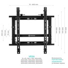 Кронштейн для телевизора Onkron PRO7G черный 50"-70" макс.50кг настенный наклонно-выдвижной 107755 - фото 51658791 Кронштейн для телевизора Onkron PRO7G черный 50"-70" макс.50кг настенный наклонно-выдвижной 107755 - фото 51658791