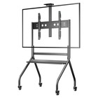 Стойка для телевизора Onkron TS2080 черный 60"-120" макс.150кг напольный мобильный - Фото 1