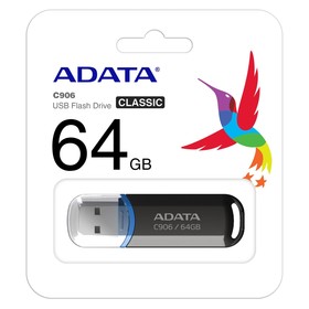 Флешка A-Data 64GB Classic C906 AC906-64G-RBK USB2.0 черный