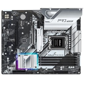 Материнская плата Asrock Z790 PRO RS Soc-1700 Intel Z790 4xDDR5 ATX AC`97 8ch(7.1) 2.5Gg RA   107745