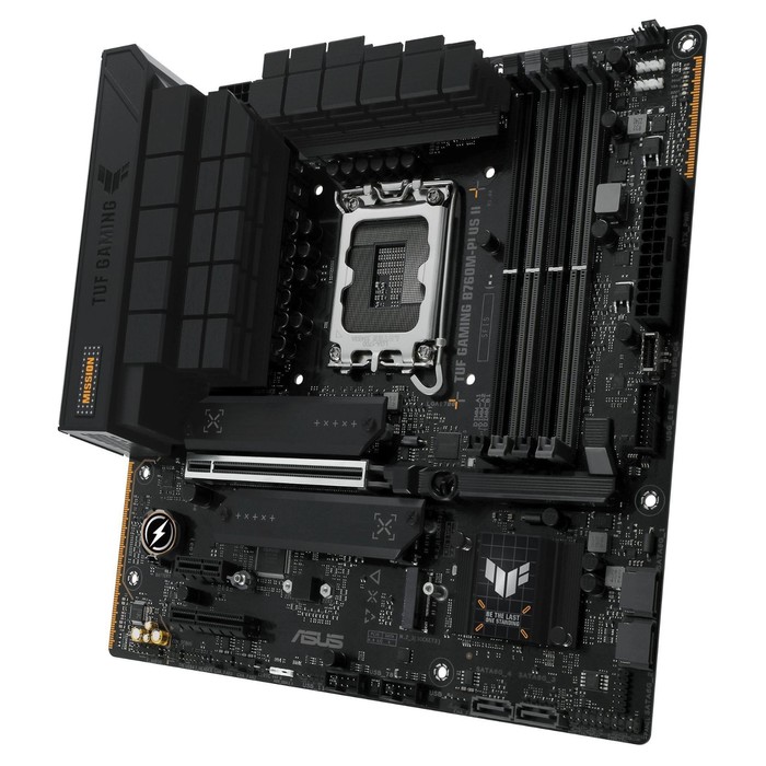 Материнская плата Asus TUF GAMING B760M-PLUS II Soc-1700 Intel B760 4xDDR5 mATX AC`97 8ch(7   107745 - фото 51659008