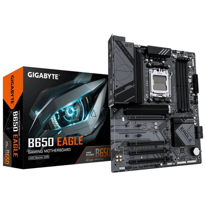 Материнская плата Gigabyte B650 EAGLE SocketAM5 AMD B650 4xDDR5 ATX AC`97 8ch(7.1) GbLAN RA   107745 - фото 51659015