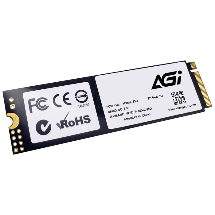 Накопитель SSD AGi PCIe 4.0 x4 1TB AGI1T0G43AI818 M.2 2280 - фото 51659018