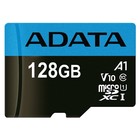 Карта памяти ADATA Premier microSDXC 128 ГБ, AUSDX128GUICL10A1-RA1 - Фото 2
