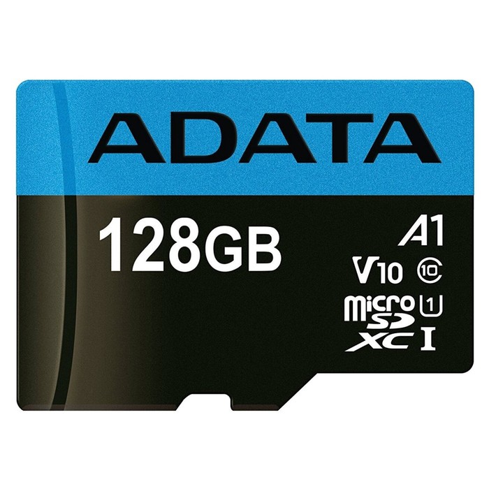 Карта памяти ADATA Premier microSDXC 128 ГБ, AUSDX128GUICL10A1-RA1