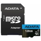 Карта памяти ADATA Premier microSDXC 128 ГБ, AUSDX128GUICL10A1-RA1 - Фото 1